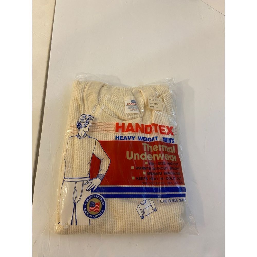Handtex thermal underwear top Xl‎ Made in USA NEW Sealed